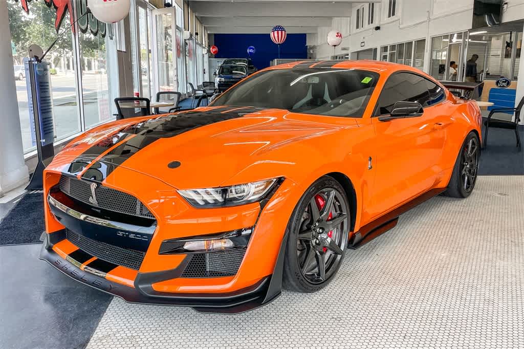 Used 2020 Ford Mustang Shelby GT500 with VIN 1FA6P8SJ9L5502139 for sale in Los Angeles, CA