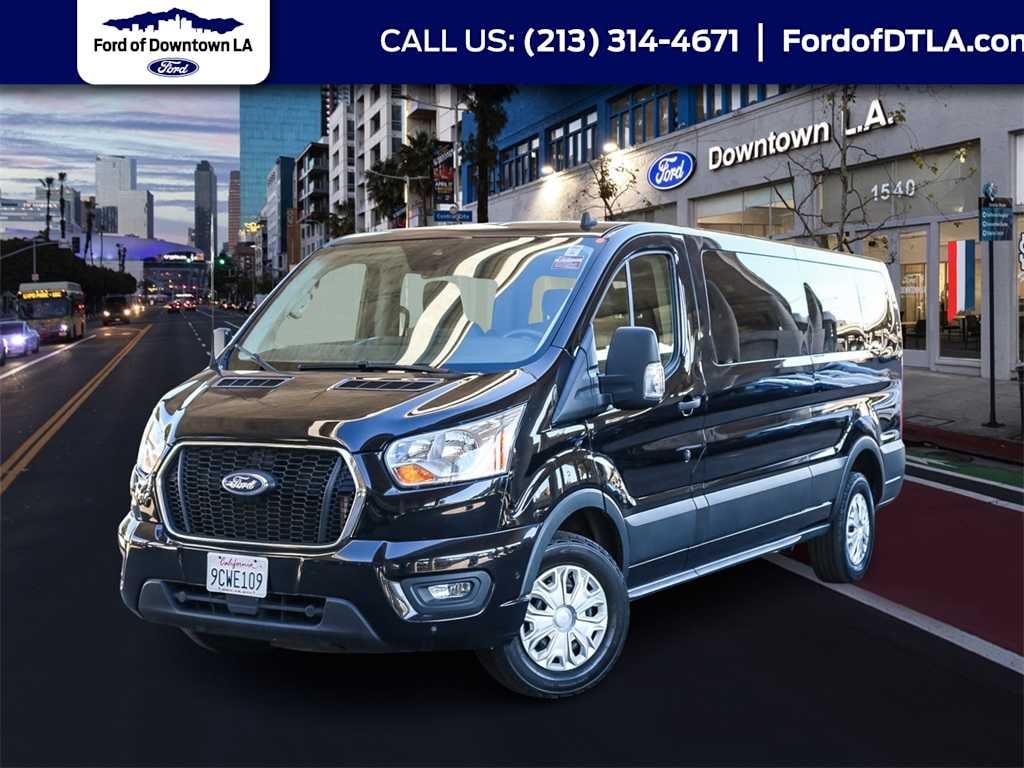 Used 2022 Ford Transit-350 Passenger XLT Wagon Low Roof Van