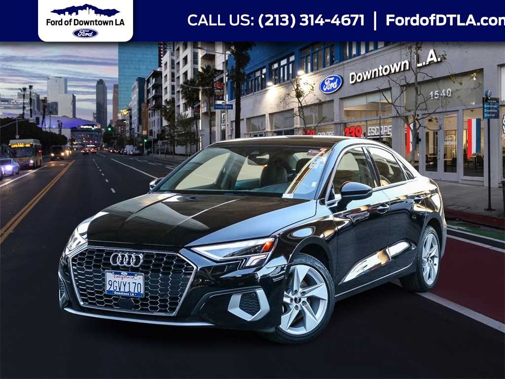 2023 Audi A3 Sedan Premium