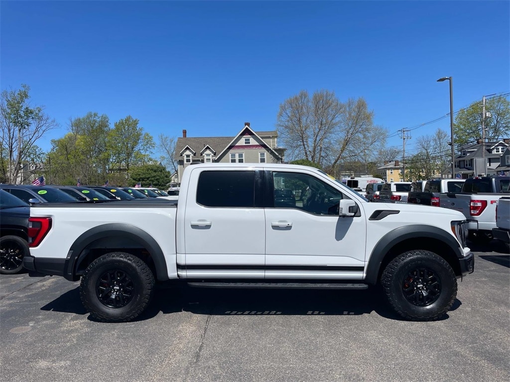 Certified 2023 Ford F-150 Raptor with VIN 1FTFW1RG4PFA16174 for sale in South Easton, MA