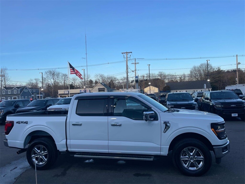 Used 2024 Ford F-150 XLT with VIN 1FTEW3LPXRFA29384 for sale in South Easton, MA