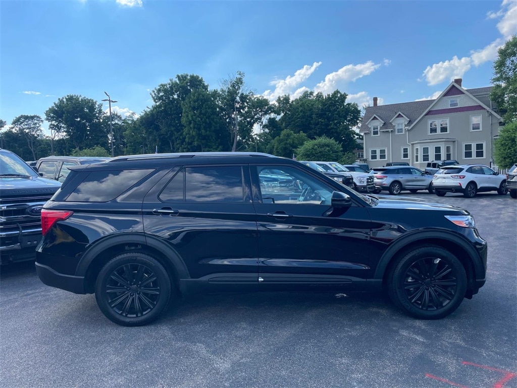 Used 2021 Ford Explorer Limited with VIN 1FMSK8FH0MGB48463 for sale in South Easton, MA