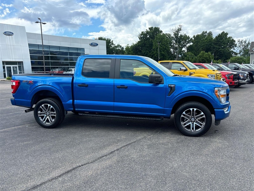 Certified 2021 Ford F-150 XL with VIN 1FTFW1E56MFA44235 for sale in South Easton, MA