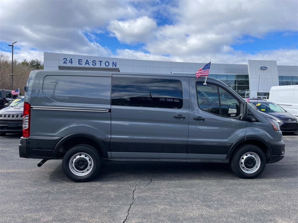 Certified 2022 Ford Transit Van Base with VIN 1FTBW1YG0NKA85772 for sale in South Easton, MA