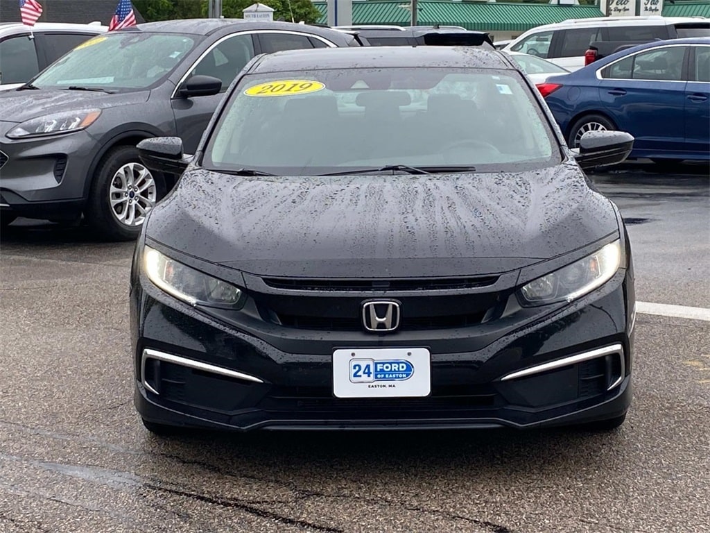 Used 2019 Honda Civic LX with VIN 19XFC2F63KE032508 for sale in South Easton, MA