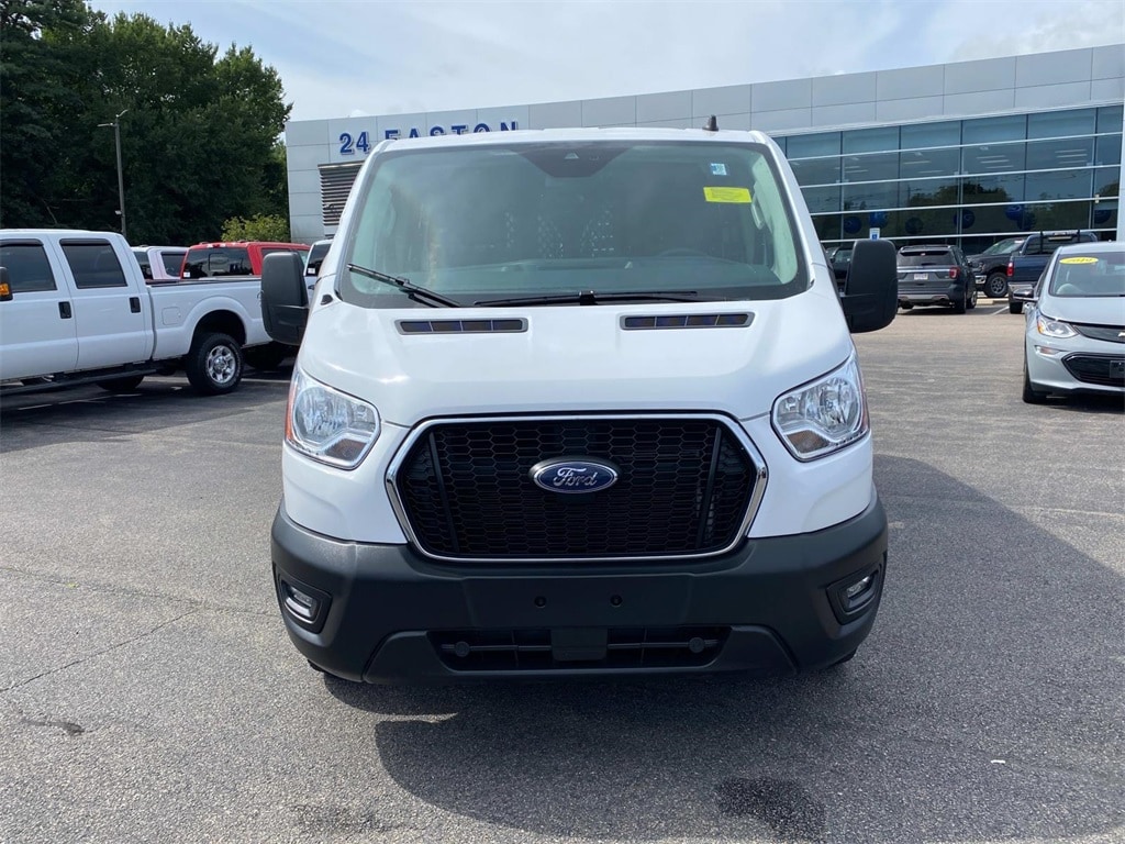 Used 2021 Ford Transit Van Base with VIN 1FTBR1Y82MKA45210 for sale in South Easton, MA