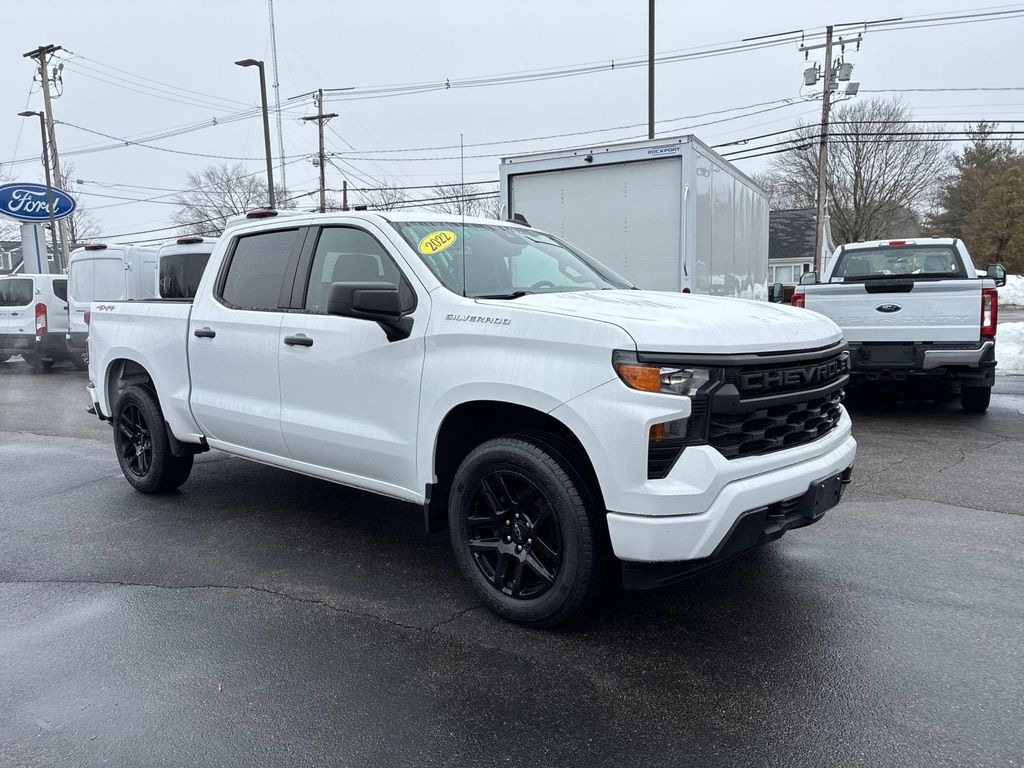 Certified 2022 Chevrolet Silverado 1500 Custom Truck