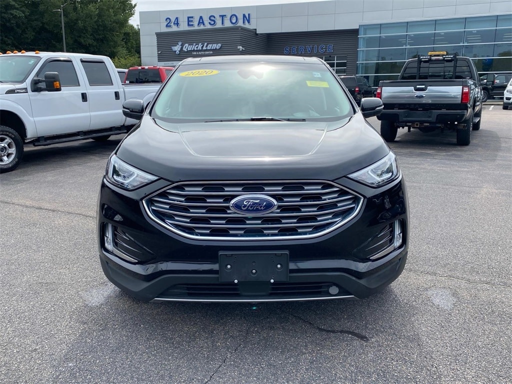 Used 2020 Ford Edge SEL with VIN 2FMPK4J9XLBA87496 for sale in South Easton, MA