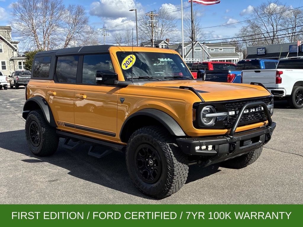 Certified 2021 Ford Bronco First Edition SUV