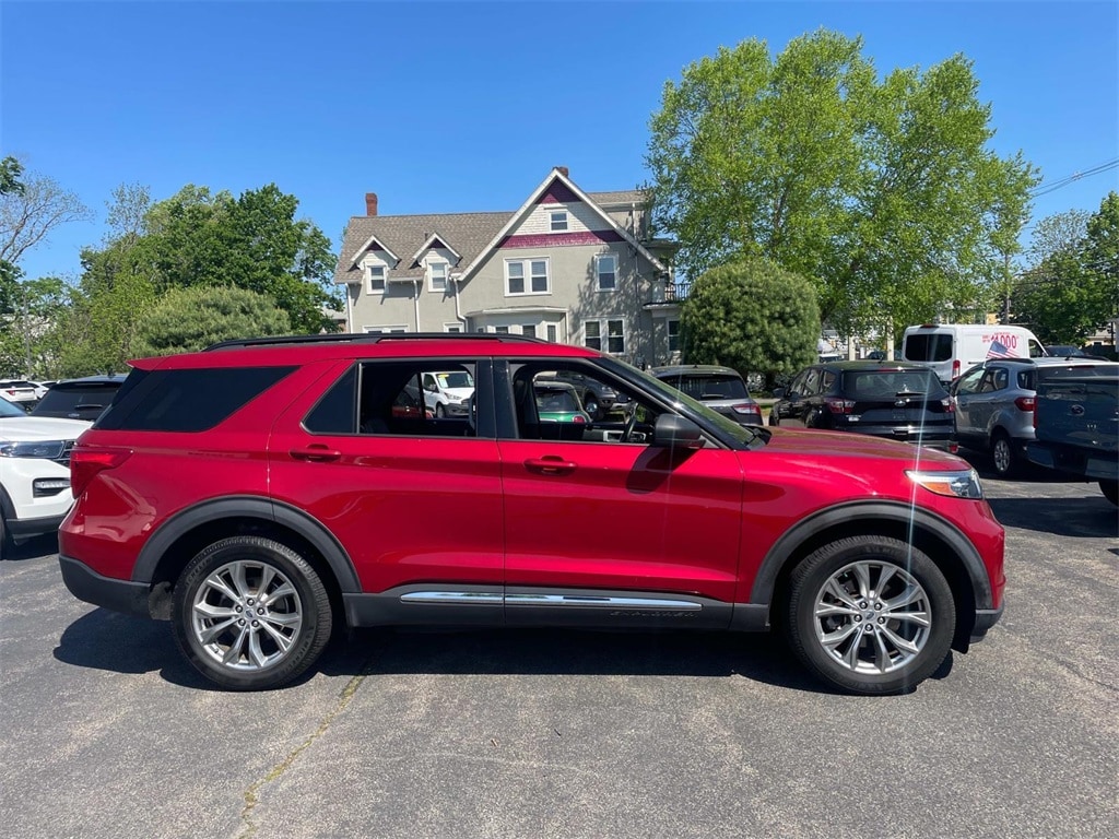 Certified 2020 Ford Explorer XLT with VIN 1FMSK8DHXLGC71401 for sale in South Easton, MA
