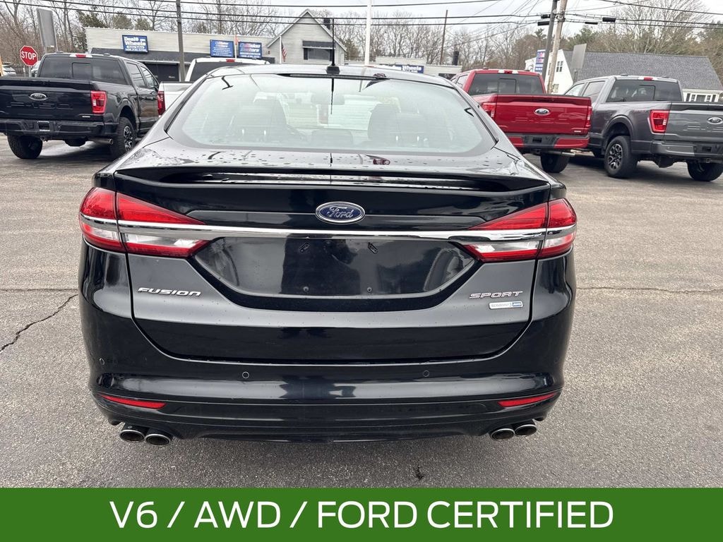 Certified 2017 Ford Fusion Sport Sedan