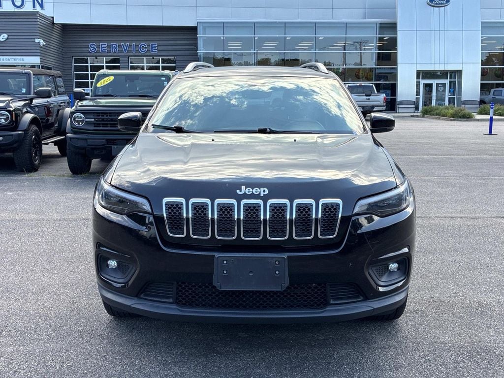 Certified 2019 Jeep Cherokee Latitude Plus with VIN 1C4PJMLX4KD385814 for sale in Easton, MA