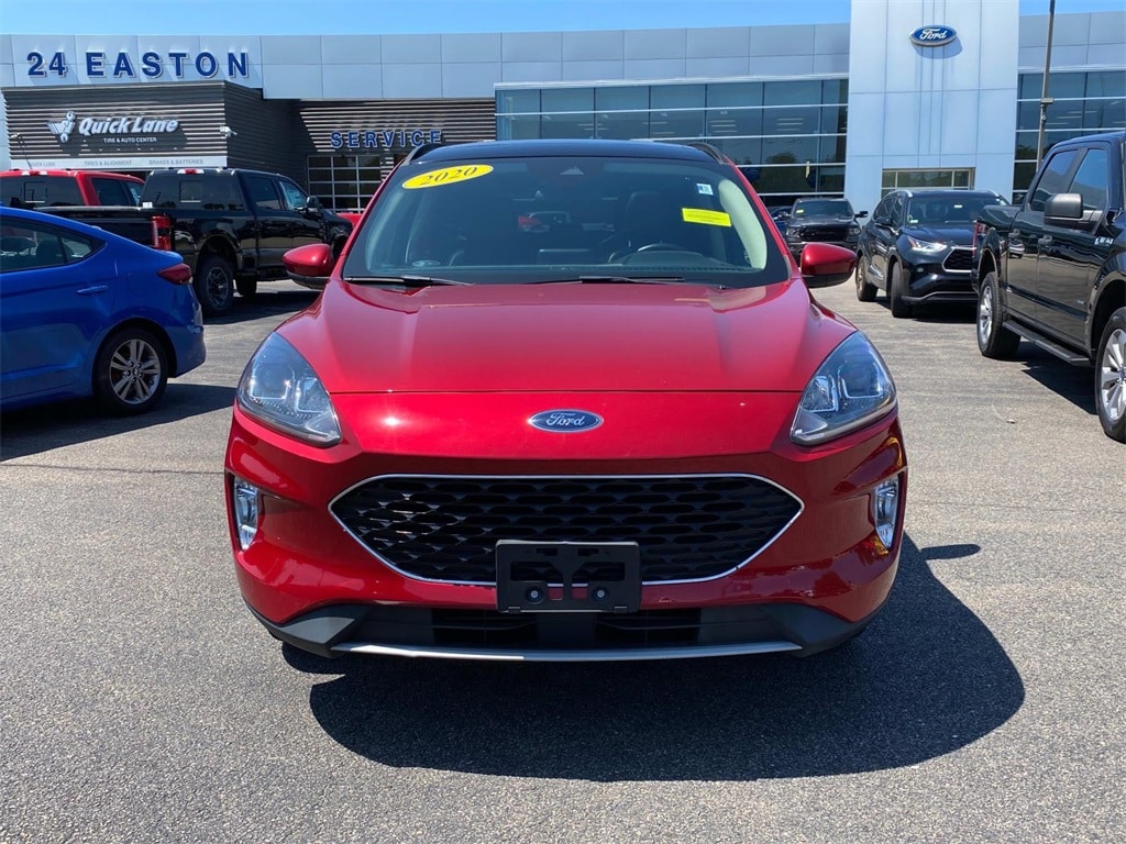 Used 2020 Ford Escape SEL with VIN 1FMCU9H65LUB90059 for sale in South Easton, MA