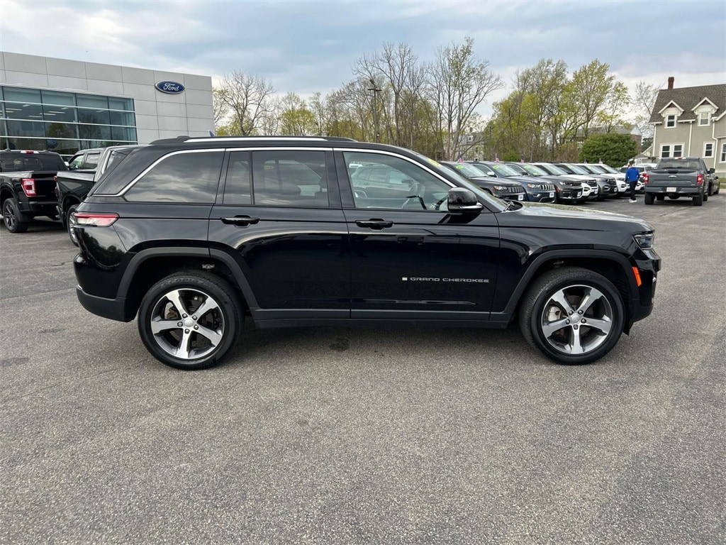 Certified 2023 Jeep Grand Cherokee Limited with VIN 1C4RJHBG3PC506976 for sale in South Easton, MA