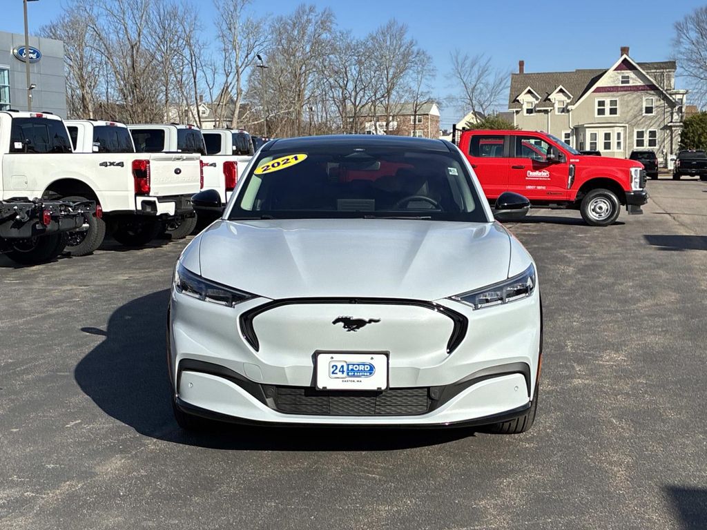 Used 2021 Ford Mustang Mach-E Premium AWD with VIN 3FMTK3SU6MMA58850 for sale in Easton, MA