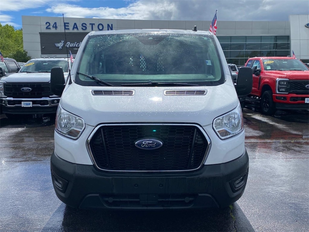 Certified 2022 Ford Transit Van Base with VIN 1FTBR1Y8XNKA24669 for sale in South Easton, MA