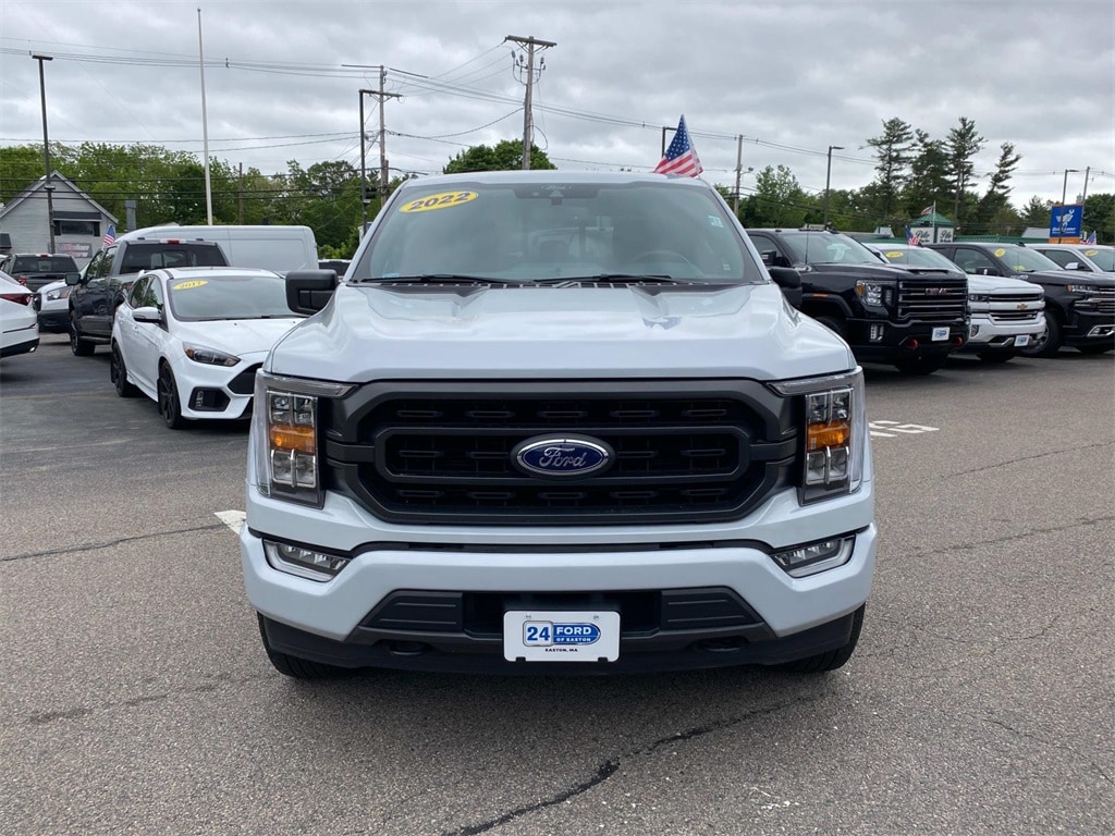 Certified 2022 Ford F-150 XLT with VIN 1FTEW1EPXNKD06327 for sale in South Easton, MA