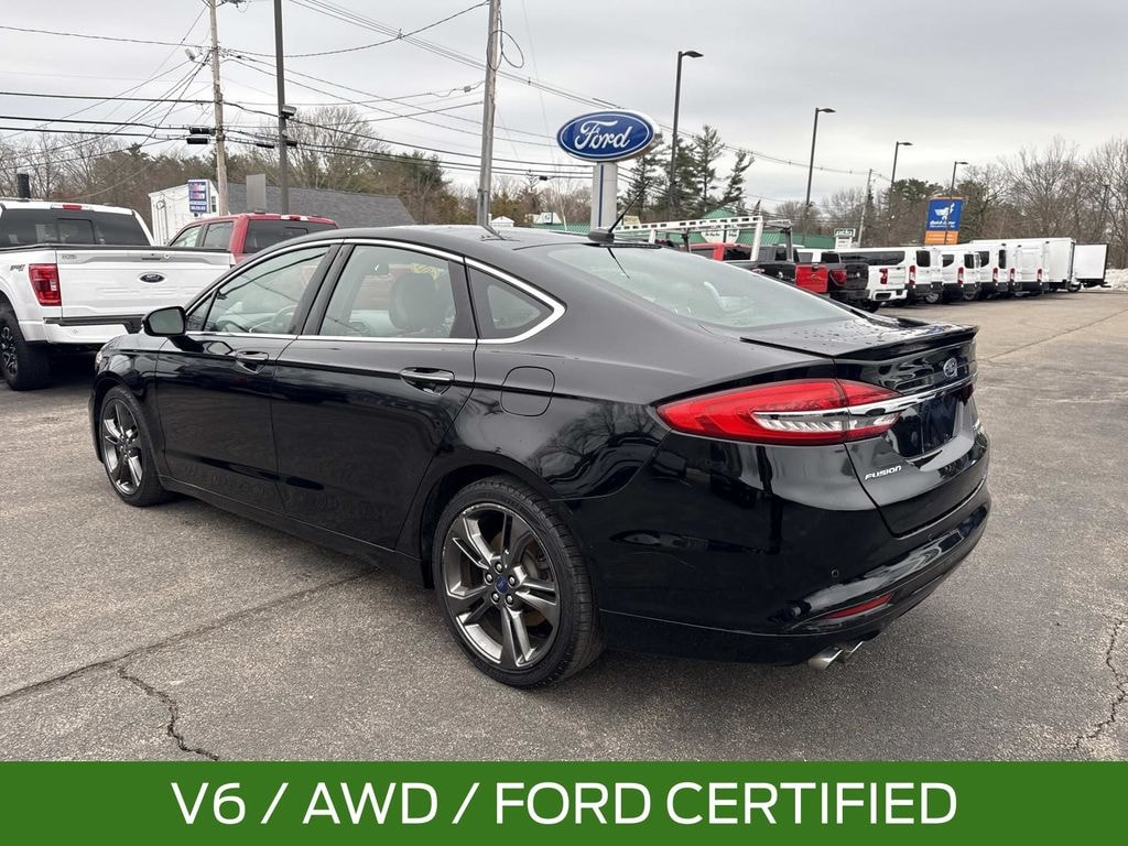 Certified 2017 Ford Fusion Sport Sedan