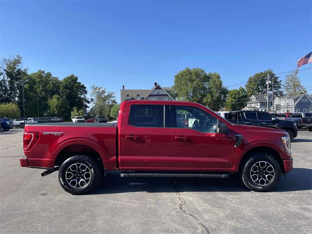 Used 2022 Ford F-150 XLT with VIN 1FTEW1EP1NKE49604 for sale in South Easton, MA