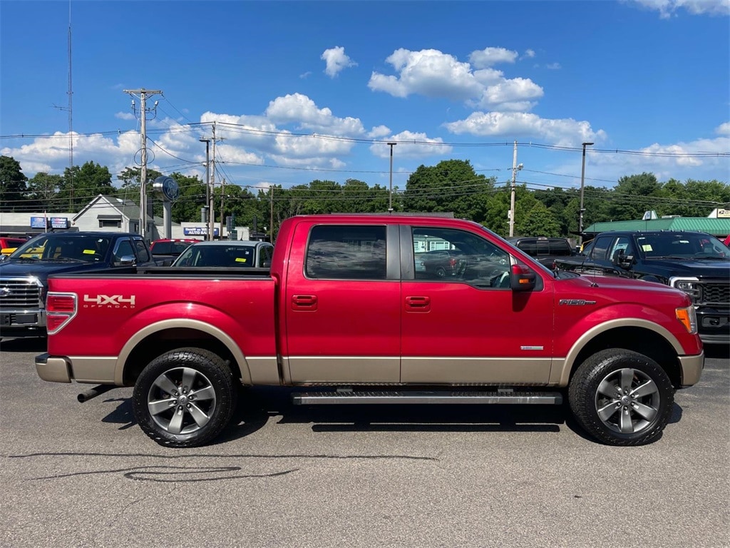 Used 2012 Ford F-150 Lariat with VIN 1FTFW1ET9CFC86627 for sale in South Easton, MA