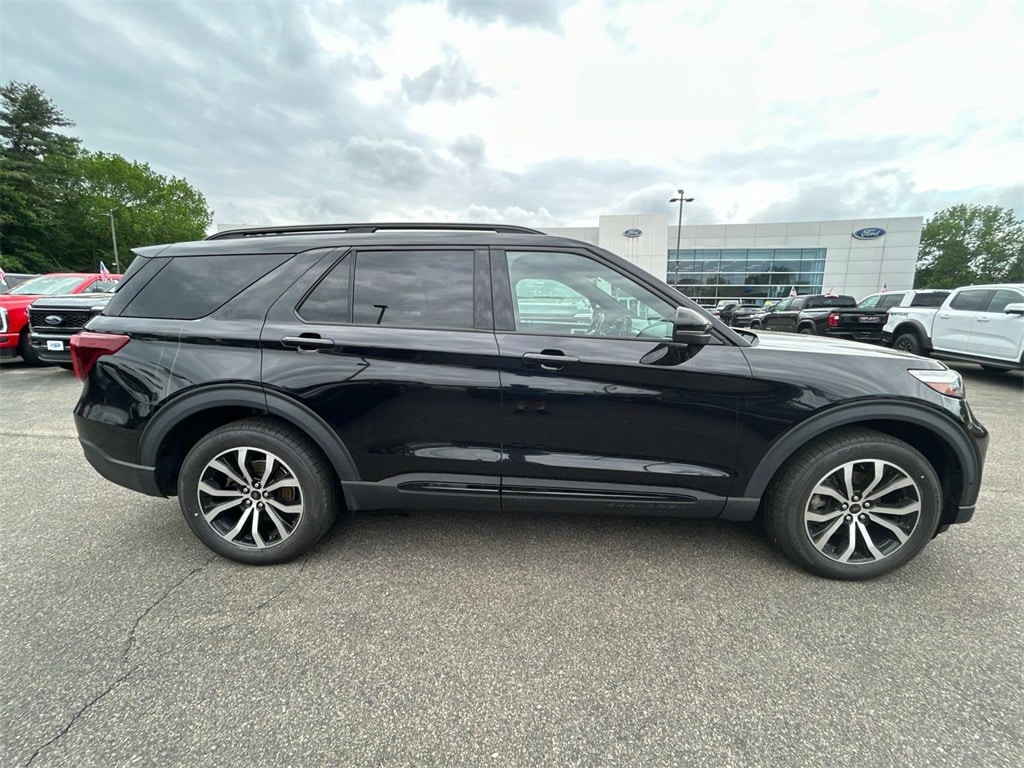 Certified 2020 Ford Explorer ST with VIN 1FM5K8GC5LGA45859 for sale in South Easton, MA