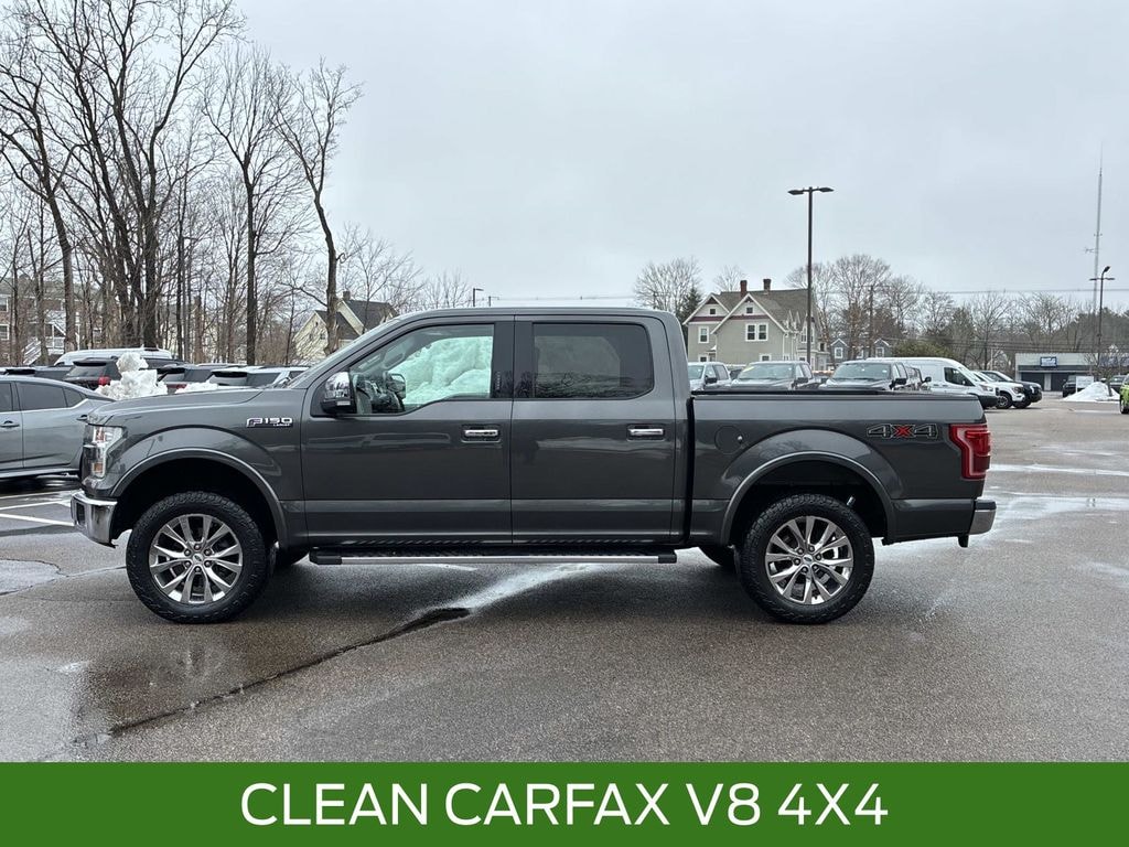 Used 2016 Ford F-150 Lariat Crew Cab Long Bed Truck