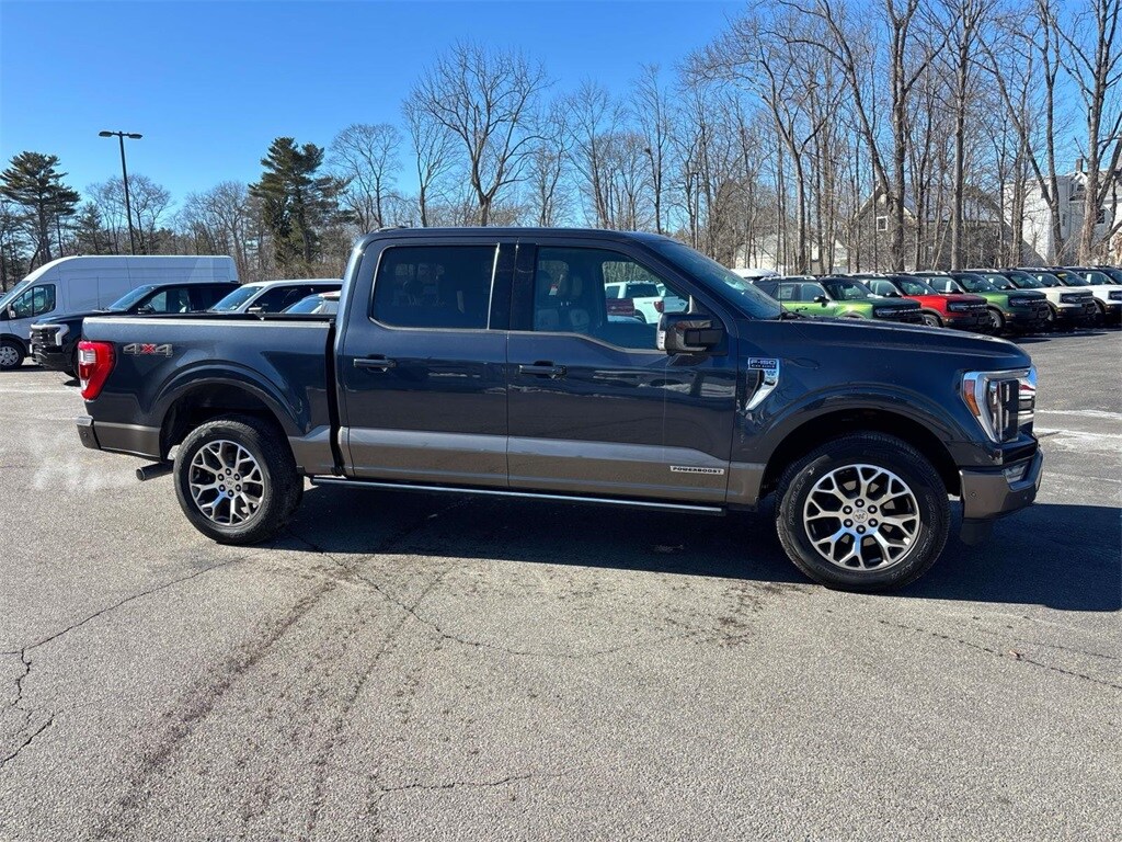 Certified 2021 Ford F-150 King Ranch with VIN 1FTFW1EDXMFA55391 for sale in South Easton, MA