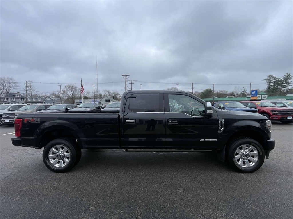Certified 2022 Ford F-250 Super Duty Platinum with VIN 1FT7W2BT6NEE27807 for sale in South Easton, MA