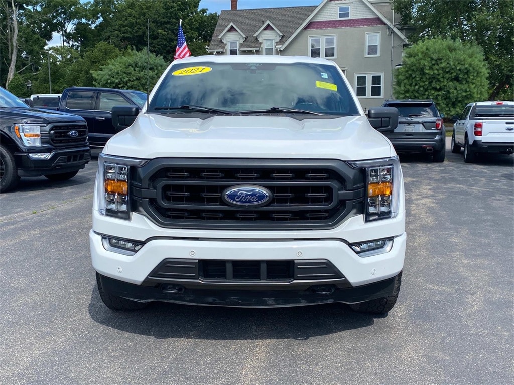 Used 2021 Ford F-150 XLT with VIN 1FTEW1EP3MFB77144 for sale in South Easton, MA