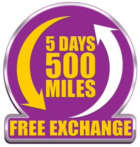 Off Lease Only 5 Days / 500 Miles Free Exchange