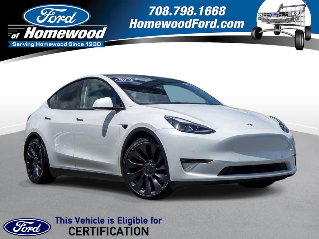 2021 Tesla Model Y Performance Dual Motor All-Wheel Drive's photo