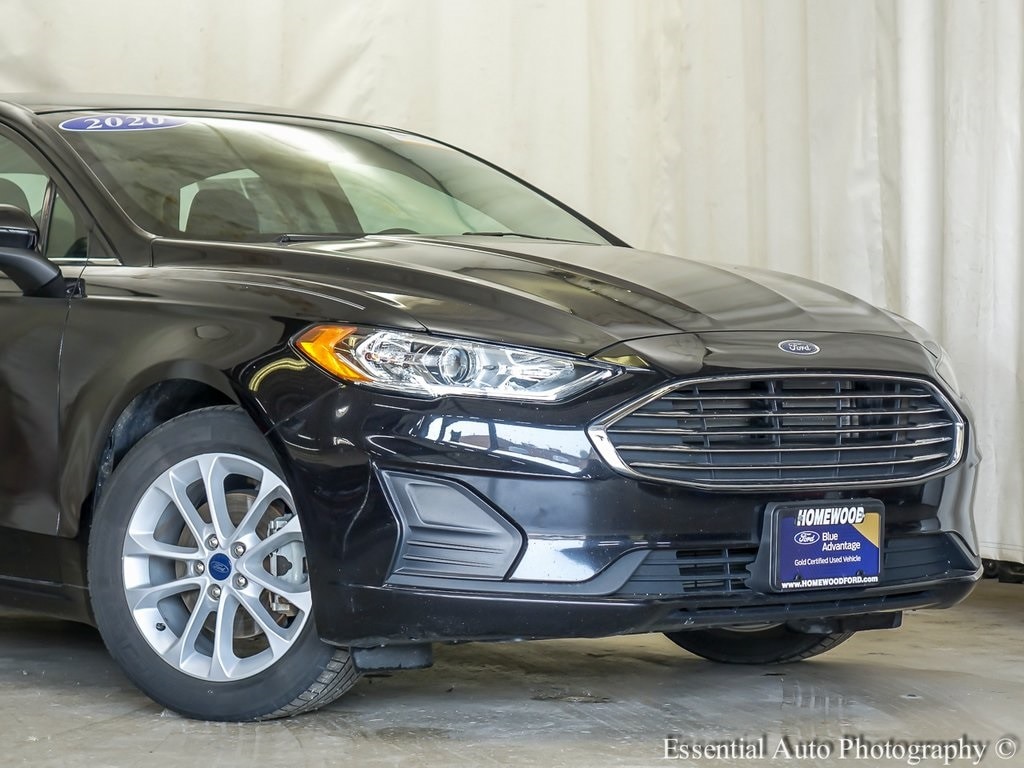 Certified 2020 Ford Fusion SE with VIN 3FA6P0HD2LR178984 for sale in Homewood, IL