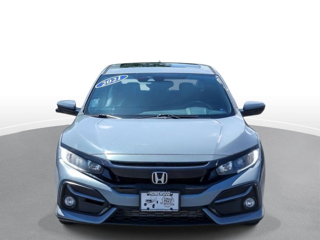Certified 2021 Honda Civic EX Hatchback