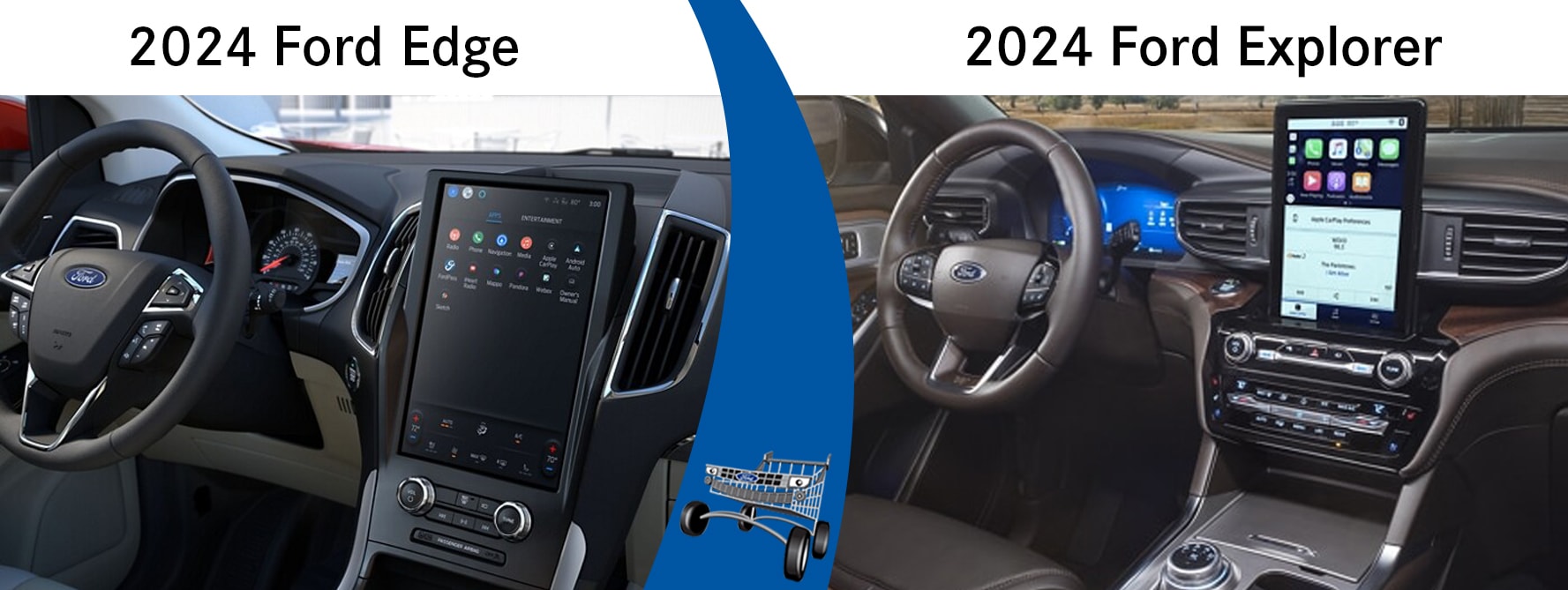 2024 ford edge vs the 2024 ford explorer