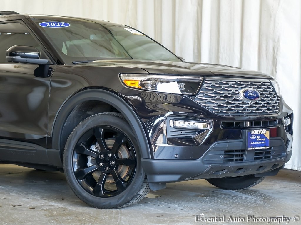 Certified 2022 Ford Explorer Platinum with VIN 1FM5K8HC0NGB98957 for sale in Homewood, IL