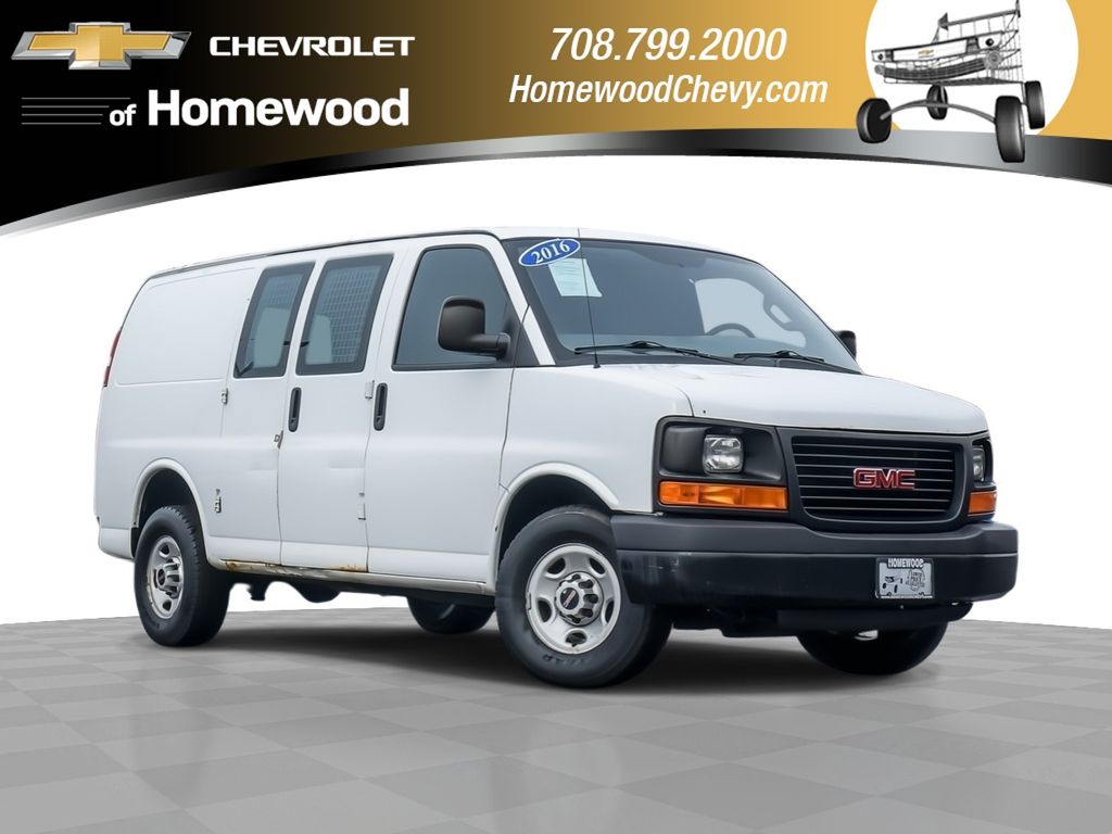 2016 GMC Savana Cargo Work Van