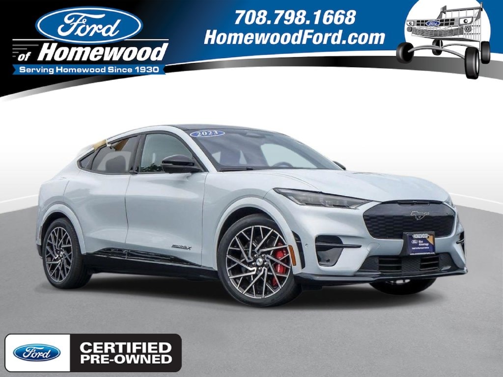 Certified 2023 Ford Mustang Mach-E GT AWD with VIN 3FMTK4SX1PMA60400 for sale in Homewood, IL