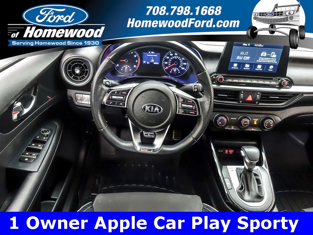 Used 2021 Kia Forte GT-Line with VIN 3KPF34AD7ME263383 for sale in Homewood, IL