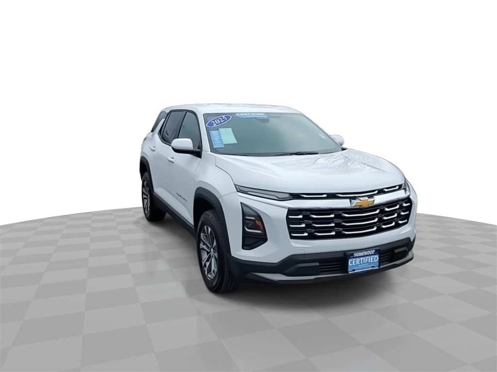 Certified 2025 Chevrolet Equinox LT with VIN 3GNAXHEG3SL248860 for sale in Homewood, IL