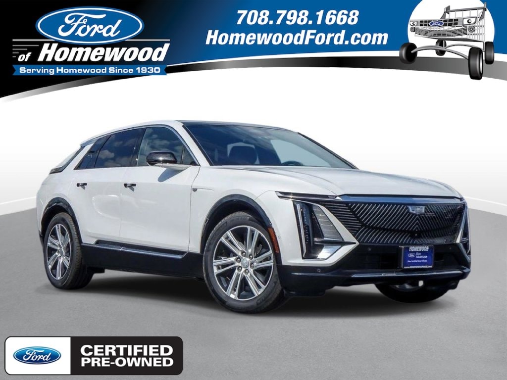 Certified 2024 Cadillac LYRIQ Tech with VIN 1GYKPMRL7RZ136489 for sale in Homewood, IL