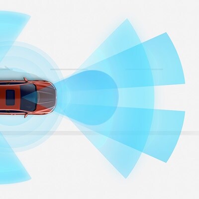 2024 Ford F150® PowerBoost® Hybrid pickup being driven on an open road