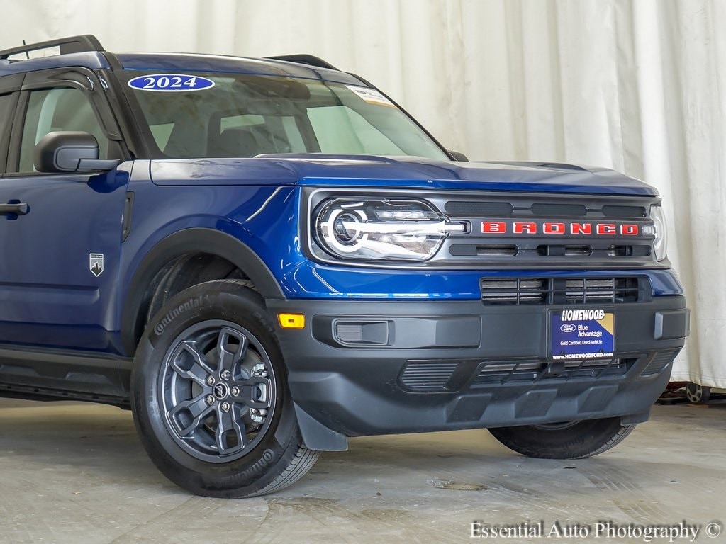 Certified 2024 Ford Bronco Sport Big Bend with VIN 3FMCR9B67RRE00655 for sale in Homewood, IL