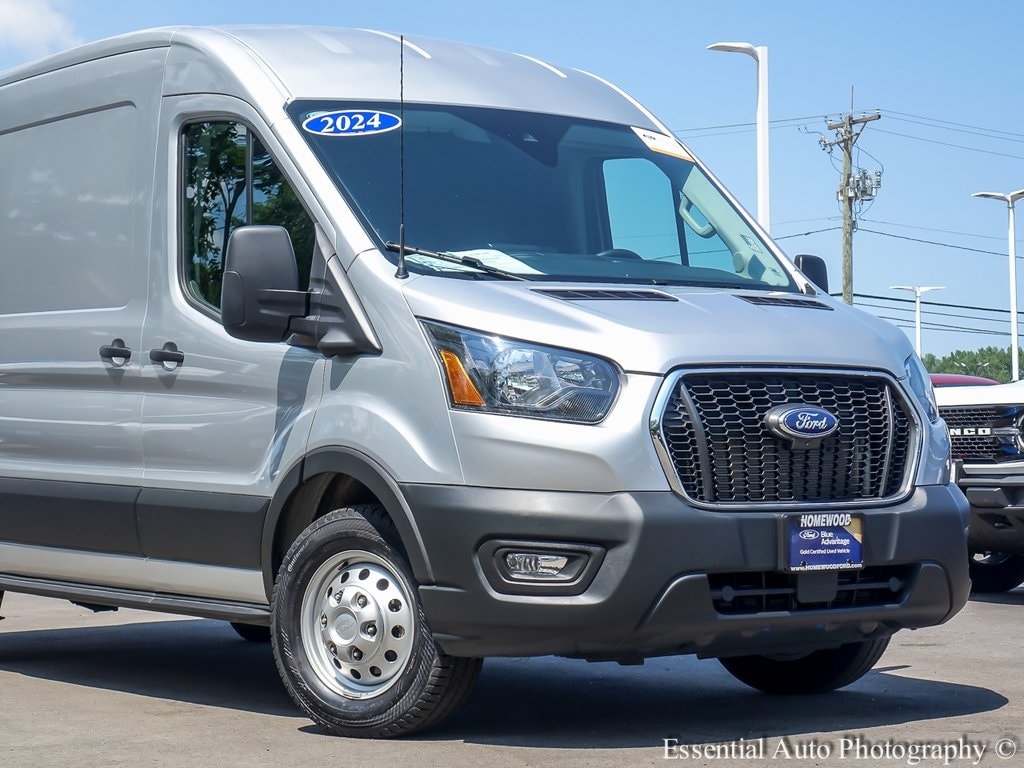 Certified 2024 Ford Transit Van Base with VIN 1FTYE2CG6RKA98588 for sale in Homewood, IL