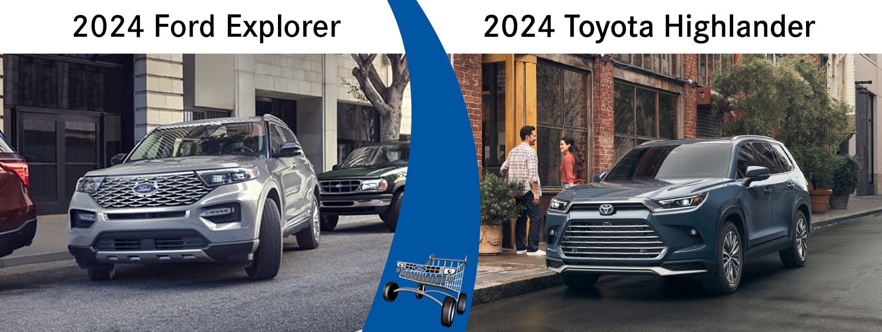2024 Ford Explorer vs. 2024 Toyota Highlander