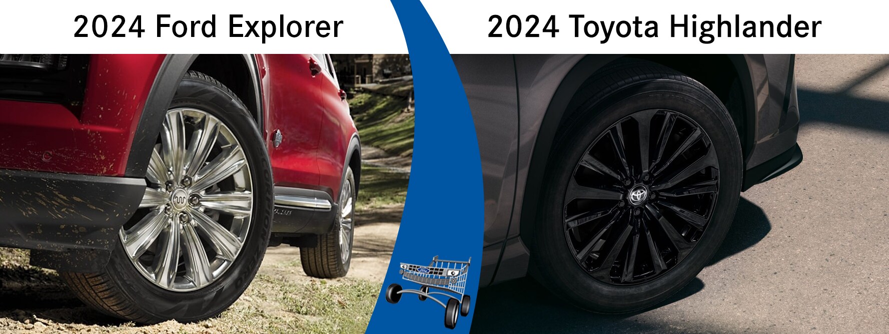 2024 Ford Explorer vs. 2024 Toyota Highlander