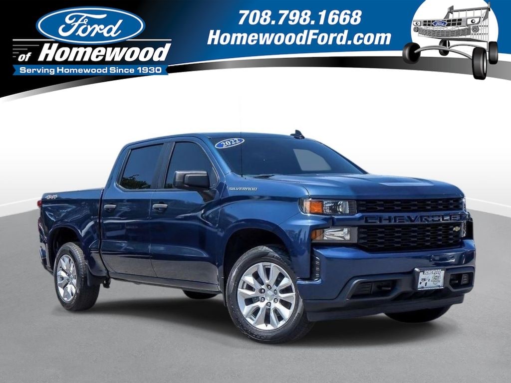 Used 2022 Chevrolet Silverado 1500 LTD Custom Truck