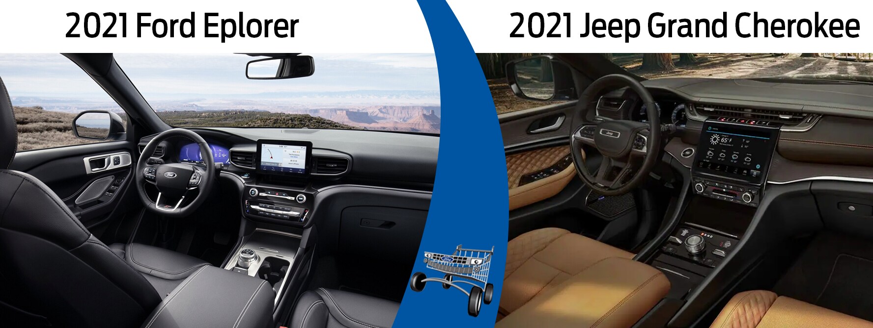 2021 Ford Explorer vs. 2021 Jeep Grand Cherokee Performance