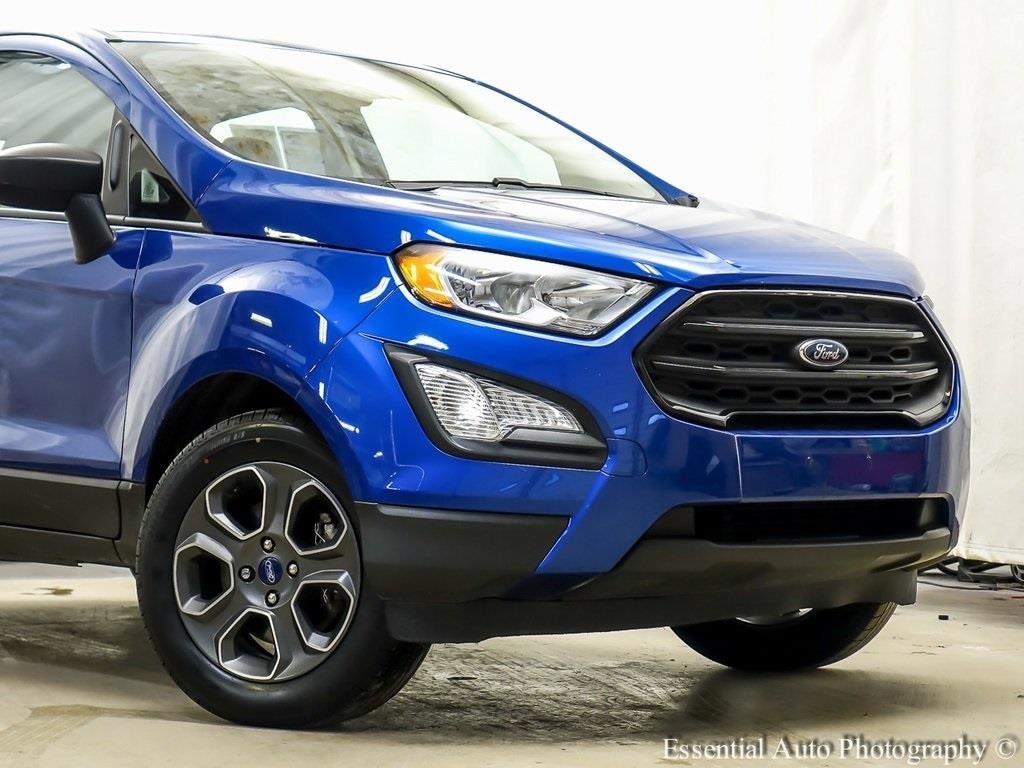 Certified 2021 Ford EcoSport S with VIN MAJ3S2FE1MC420429 for sale in Homewood, IL