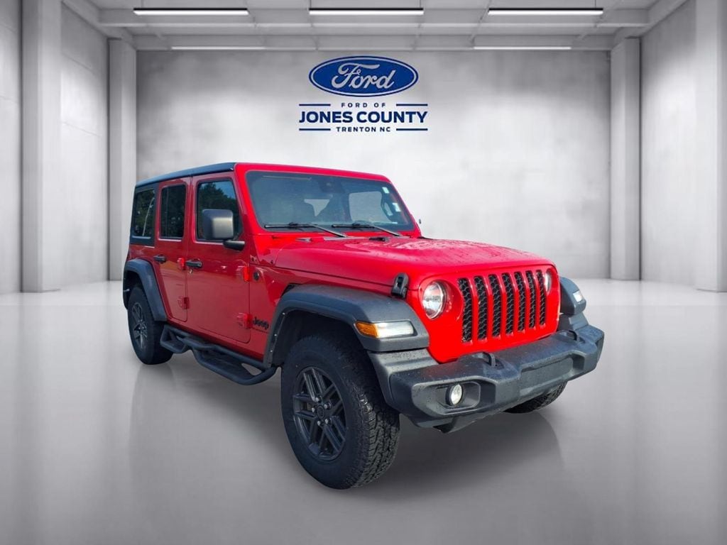 Used 2024 Jeep Wrangler Sport S Sport Utility