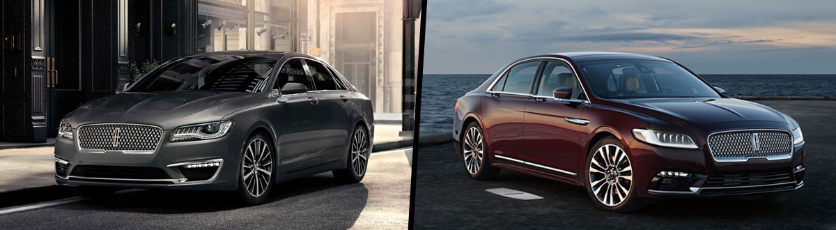 2019 Lincoln MKZ vs 2019 Lincoln Continental